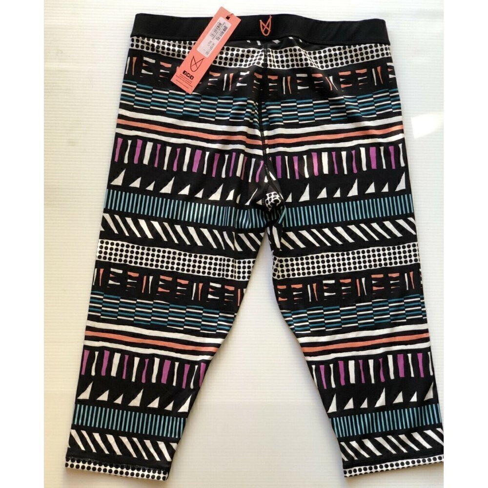 MinkPink Personal Best Crop Legging Stretch Active Pants Size L - Picture 3 of 9